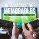 Unas Vacaciones Memorables communicative cover 1031084 1