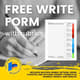 Free Write Form with rubrics 322815 1