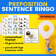 Preposition Sentence Bingo in French 8638436 1