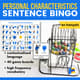 Personal Characteristics Sentence Bingo French 8708855 1