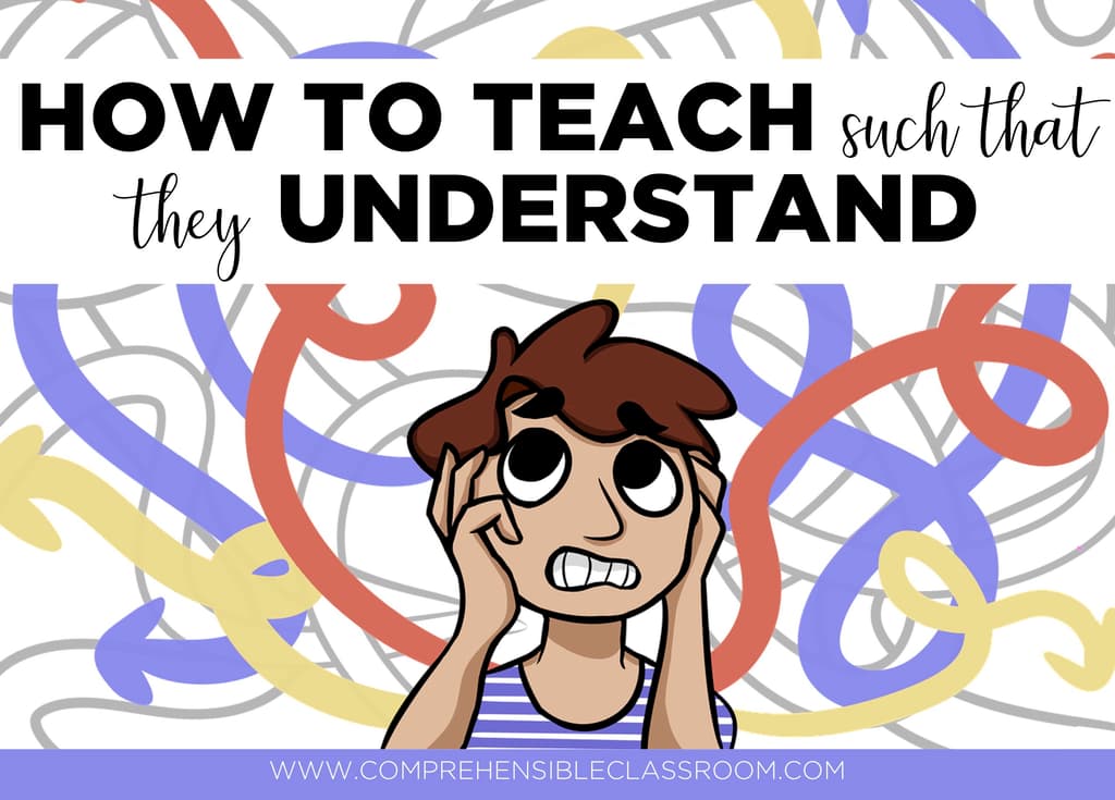 How can teachers teach in such a way that language learners understand them? Learn skills for supporting comprehension that can be used by teachers in language and content classes to support english language learners and second language learners.