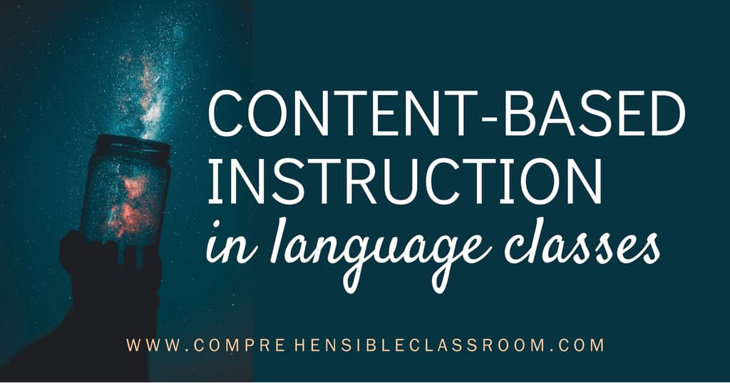 Knowing what Content Based Instruction is and how to do it effectively will help you to know what daily instruction can look like within this new mindset.