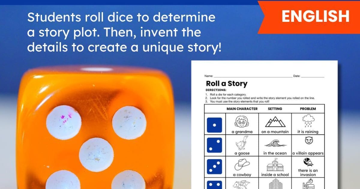 The Comprehensible Classroom | Roll a Story | English Storytelling…