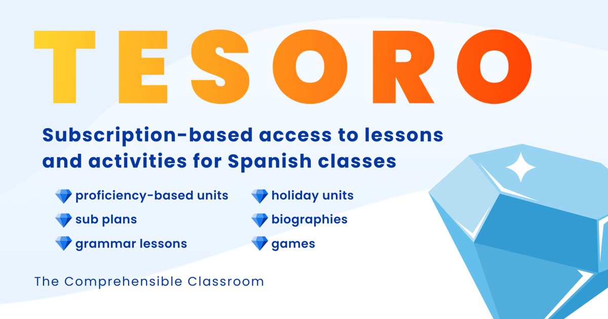 Tesoro Membership | The Comprehensible Classroom